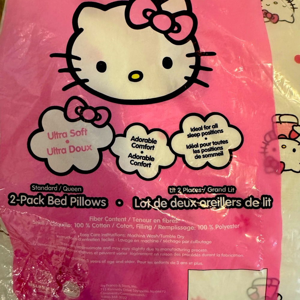 Hello kitty Queen Pillows - Set of 2